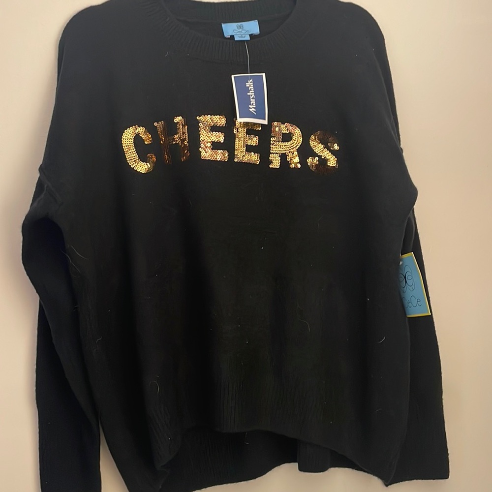 “Cheers” sweater